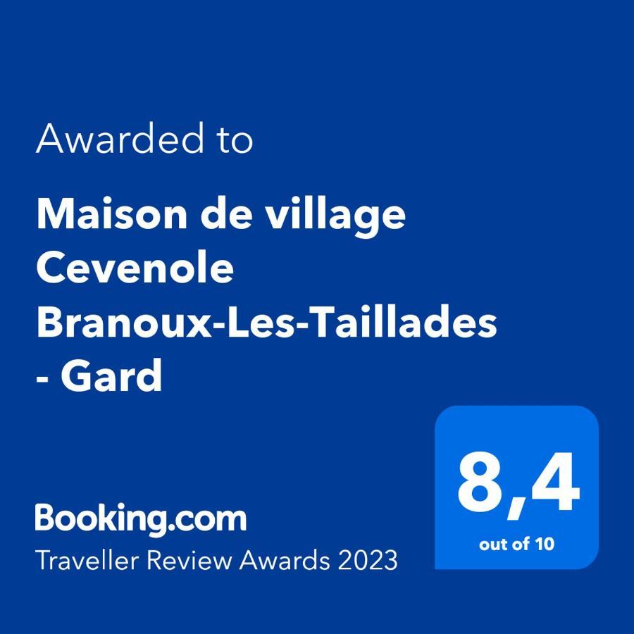 Maison De Village Cevenole Climatisee A Branoux-Les-Taillades - Gard - #Travellerawards 2024 Bagian luar foto